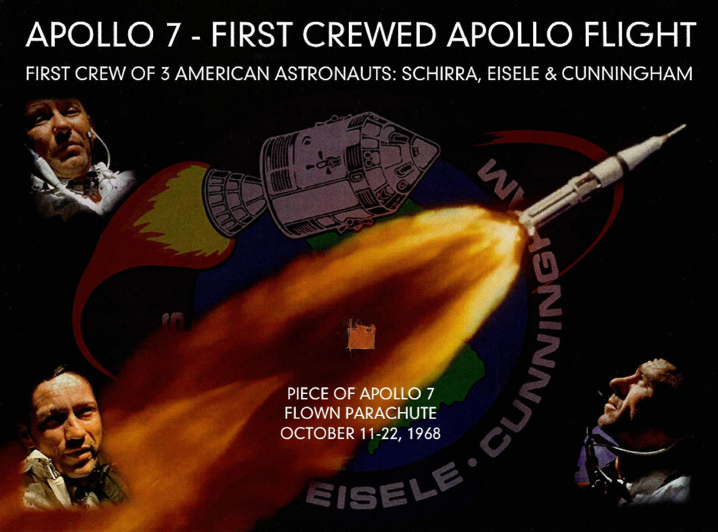 Apollo 7 flown artifact presentation