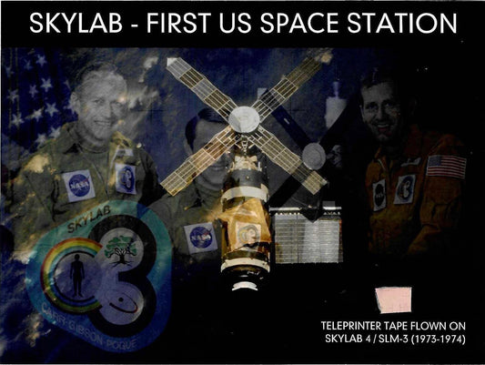 Skylab 4 flown artifact presentation