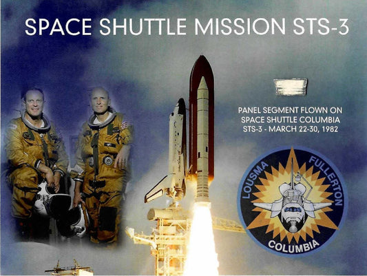 STS-3 flown artifact presentation