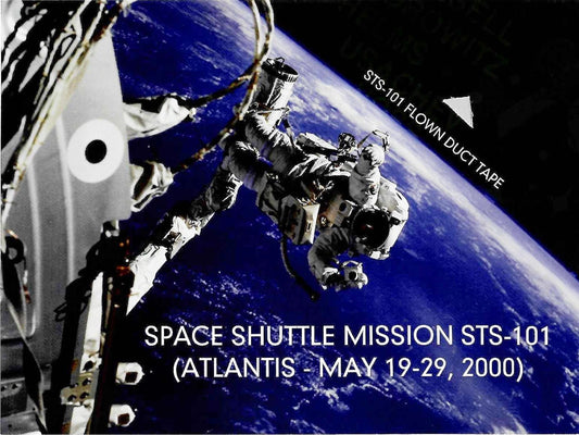 STS-101 flown artifact presentation