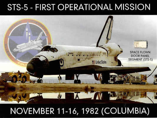 STS-5 flown artifact presentation