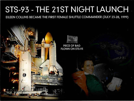 STS-93 flown artifact presentation
