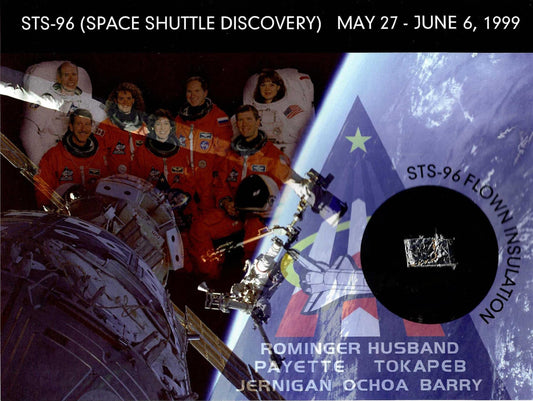 STS-96 flown artifact presentation