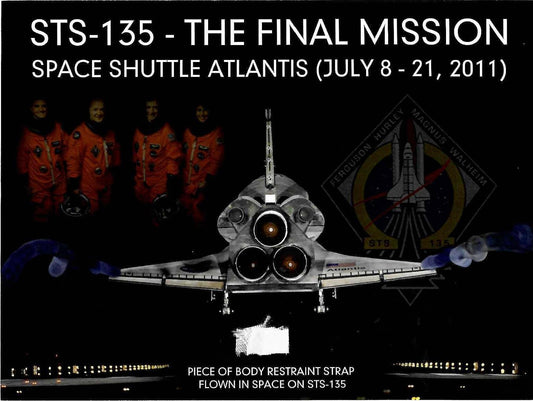 STS-135 flown artifact presentation