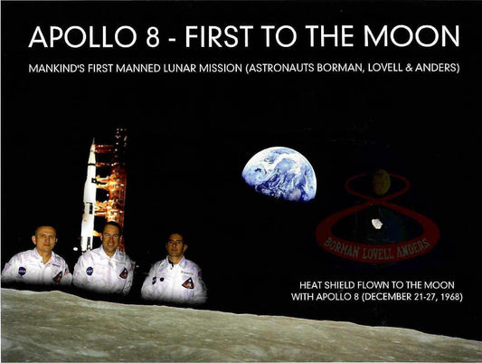 Apollo 8 flown artifact presentation