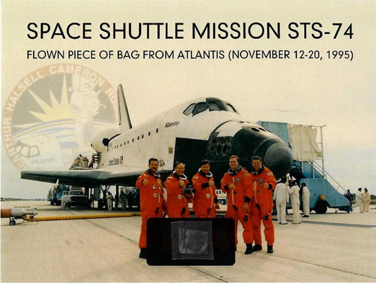 STS-74 flown artifact presentation