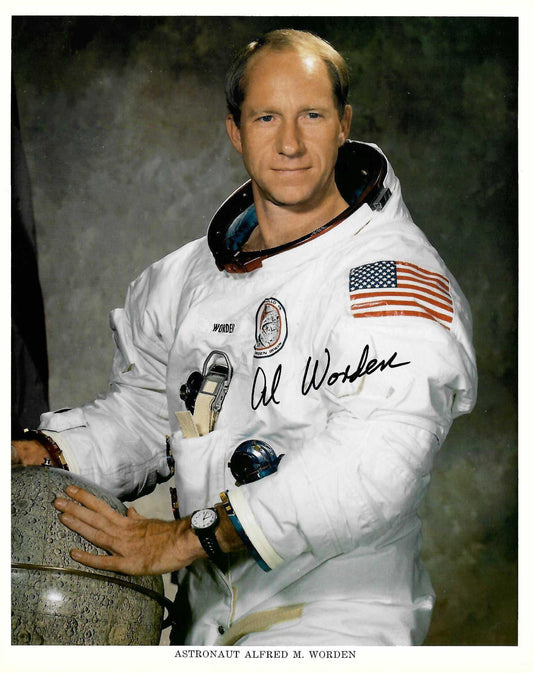 Apollo 15 Astronaut Al Worden Autograph