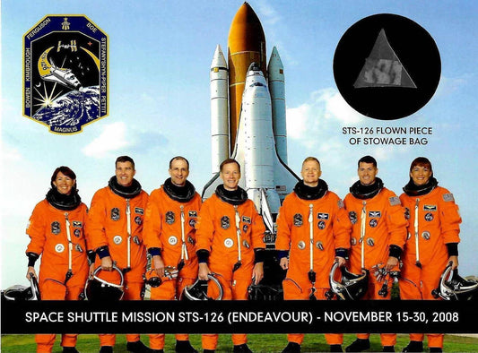 STS-126 flown artifact presentation
