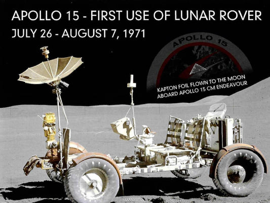 Apollo 15 flown artifact presentation