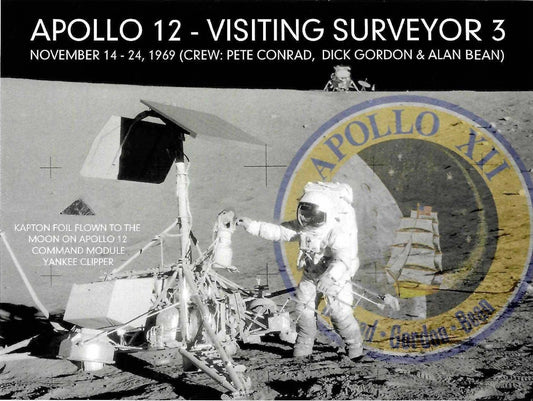 Apollo 12 flown artifact presentation