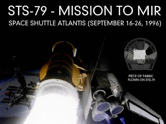 STS-79 flown artifact presentation