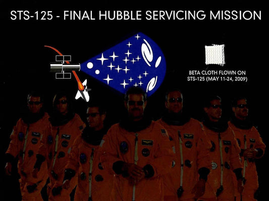 STS-125 flown artifact presentation