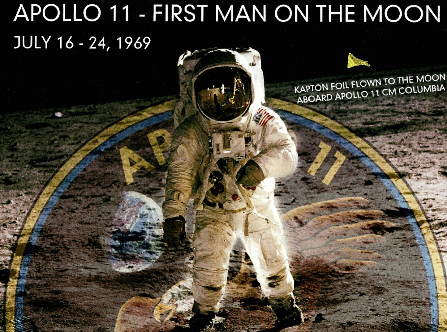 Apollo 11 flown artifact presentation