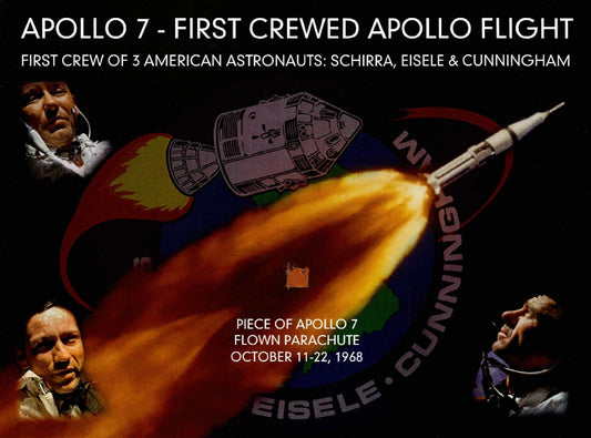 Apollo 7 flown artifact presentation