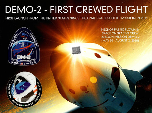 SpaceX Demo-2 flown artifact presentation