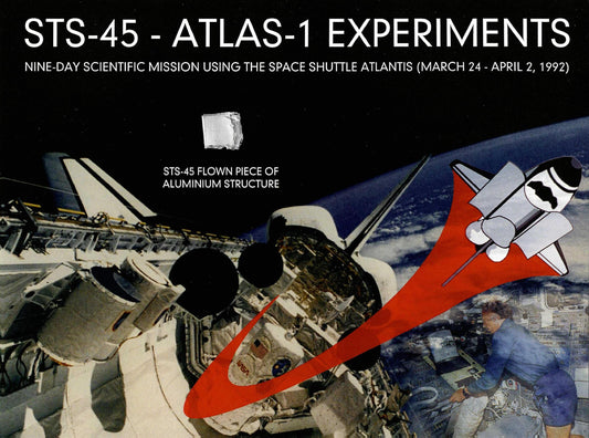 STS-45 flown artifact presentation