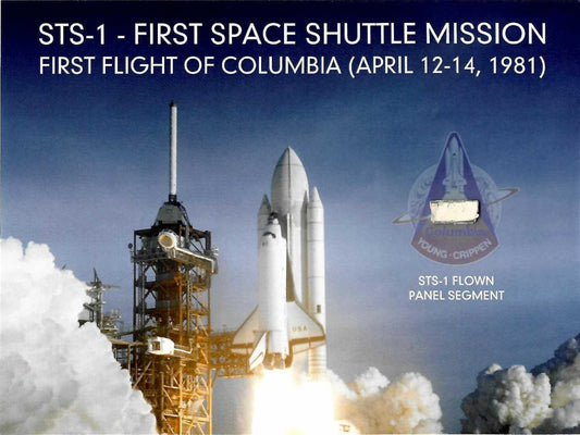 STS-1 flown artifact presentation