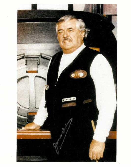 STAR TREK: James Doohan hand-signed movie photo 8x10''