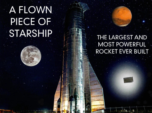 SpaceX Starship flown artifact presentation