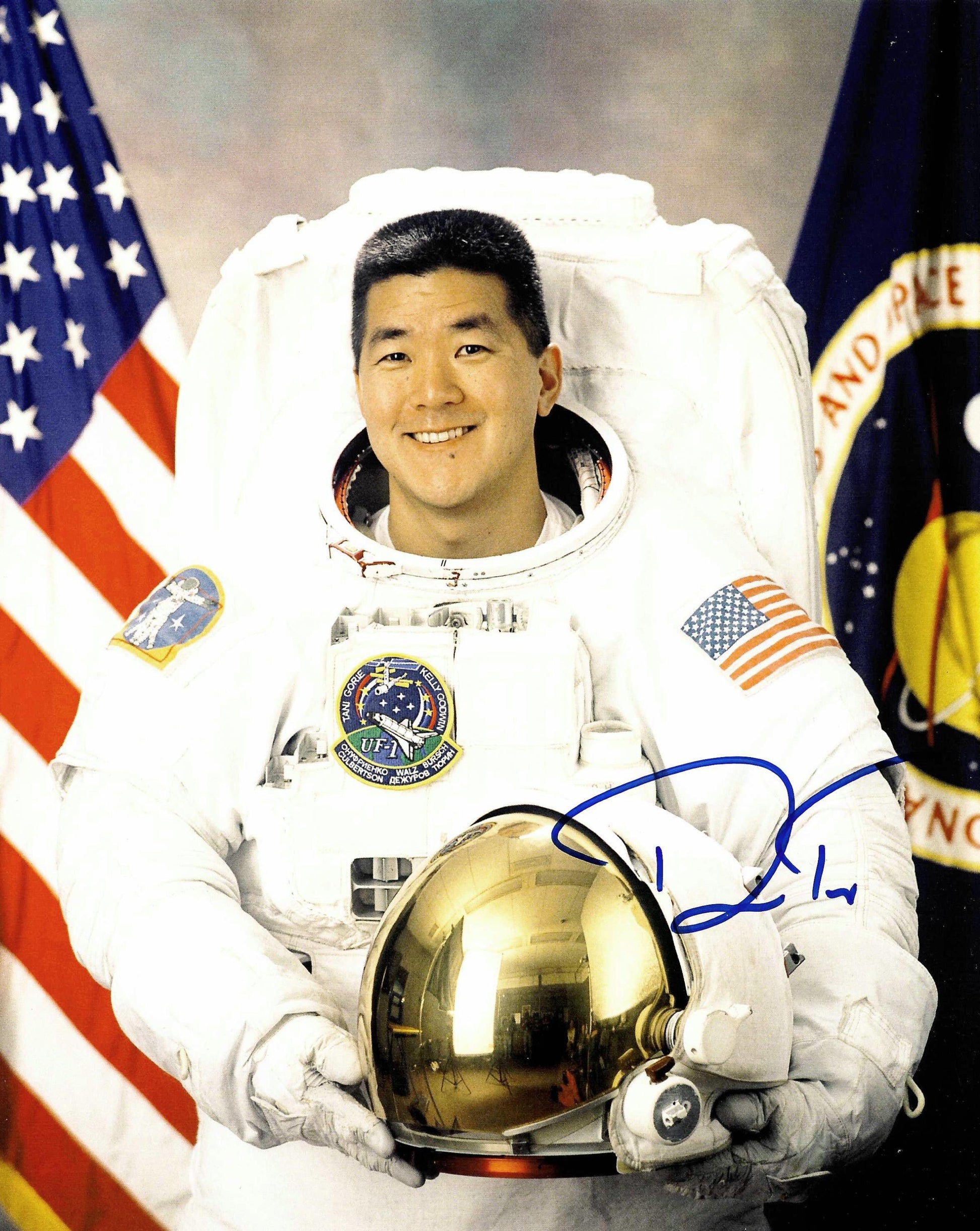 Astronaut Dan Tani handsigned 8x10'' portrait