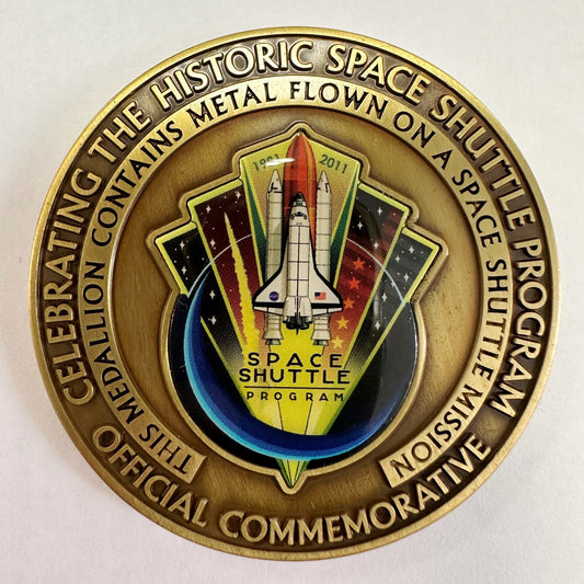 Coin NASA - Space Shuttle Program - gold