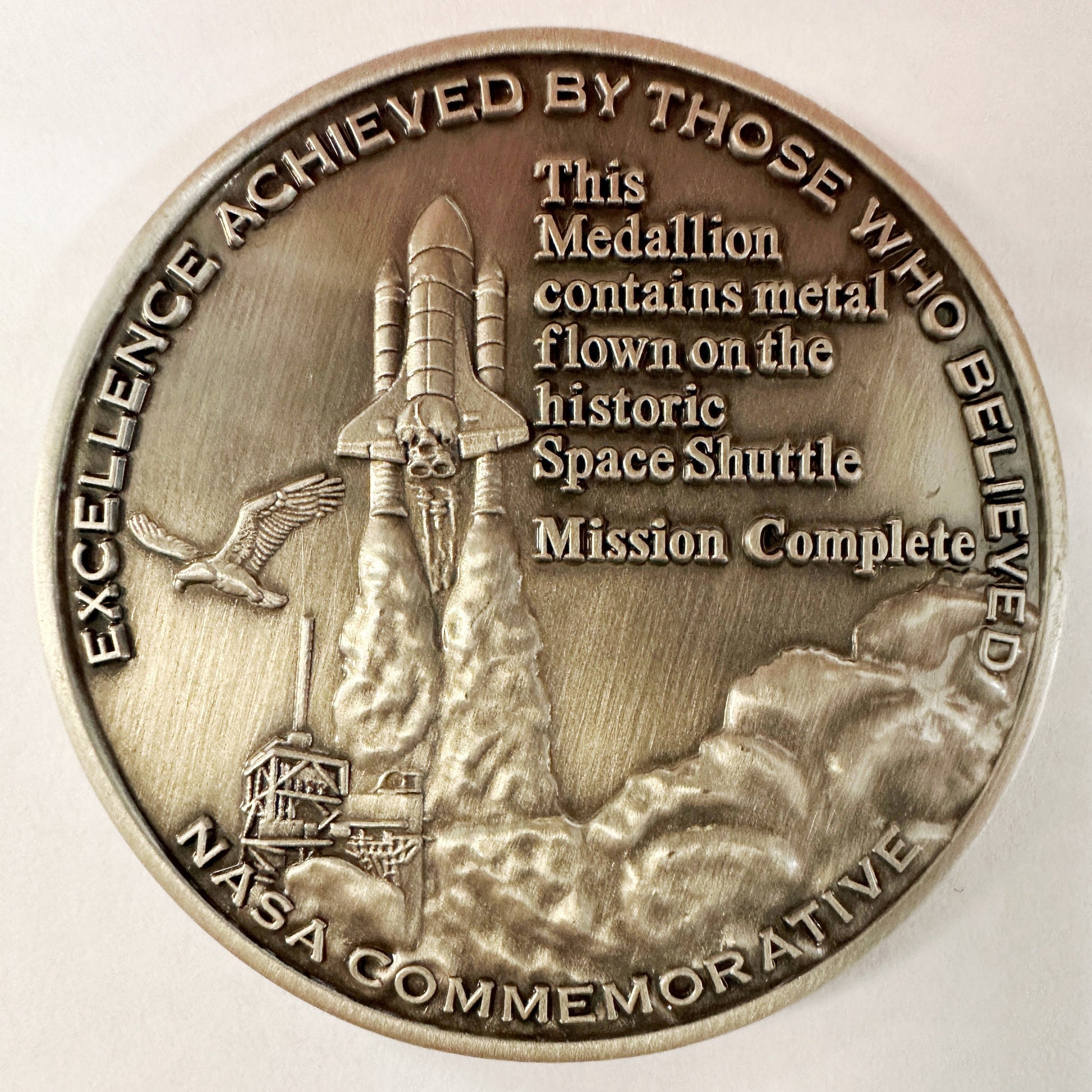 Coin NASA - Space Shuttle Program - silver